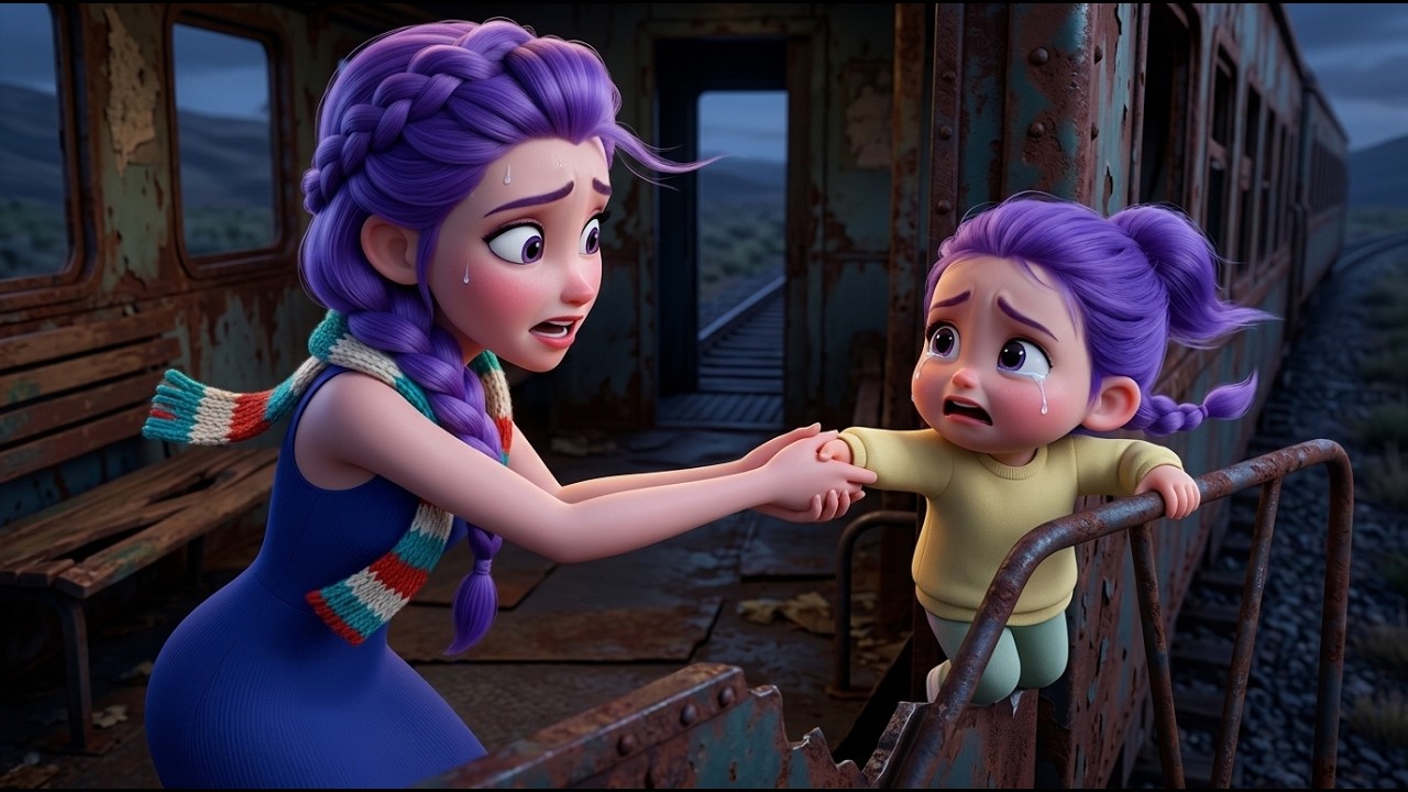 Little Rumi accidentally got separated from her mother while traveling ...