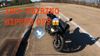 YAMAHA R6 vs HELLCAT | MY FAIRING CAME OFF 😱IN MEXICO