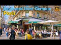  paris boulevard saintgermain amazing walking tour 4k60fps