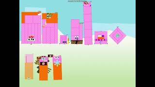 Numberblocks band retro 2 811-2 820 for @dandaydaada.