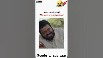 Dear Manager 😂😂| CODEwSavitaar #shorts #coding #trending #short #javascript #css #programming