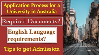 How to apply to an University in Australia? Study in Australia for International Students