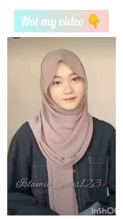 easy hijab styles for school pt.3