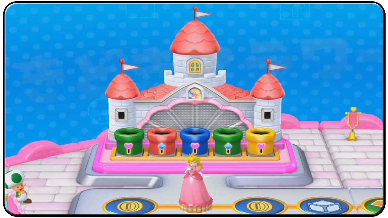 Mario Party 10 Amiibo Party (Peach Board)