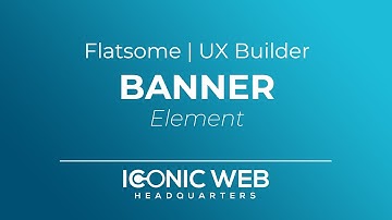 How to Set Up the Banner Element in the Flatsome UX Builder
