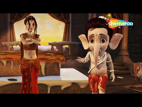 Why is Goddess Parvati angry with baby Ganesh? | Bal Ganesh Stories in 3D - 137 @kidsbhakti2
