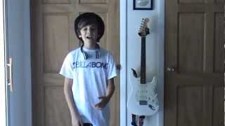 Jake sings Boyfriend for Mini Pop Kids