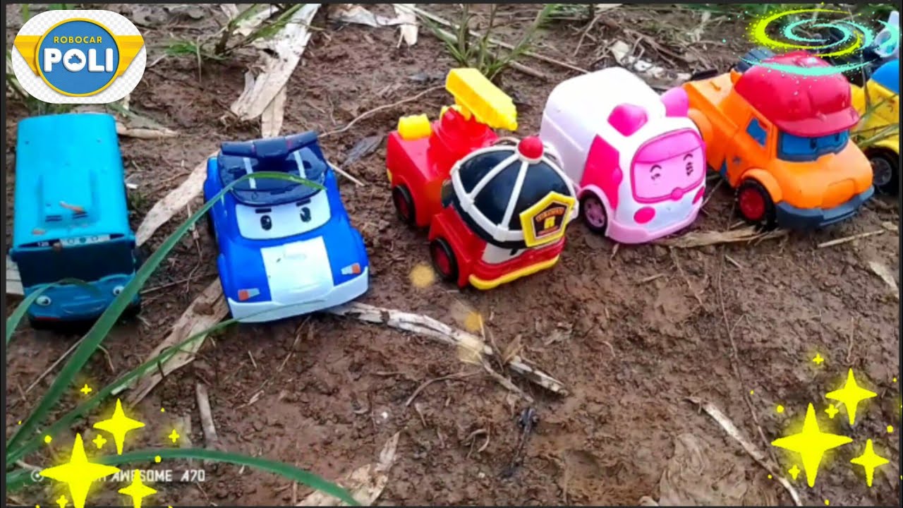 DRAMA MENCARI ROBOCAR POLI, ROY, POLI, AMBER, HELLY, MARK, BUCKY 