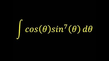 Integral of cos(x)sin^7(x) - Integral example