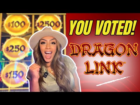 🚨Unbelievable Jackpot🚨 Playing on Million Dollar Dragon Link! Fans Voted & I Won!