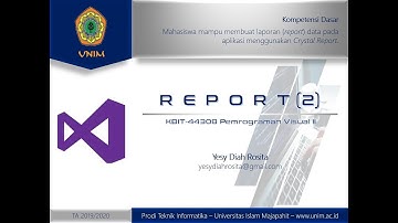 KBIT-44308 Pemrograman Visual II: Report (2)