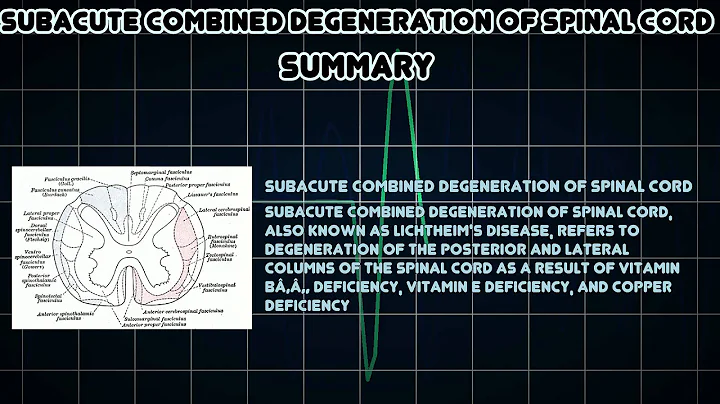 Subacute combined degeneration of spinal cord (Medical Condition)