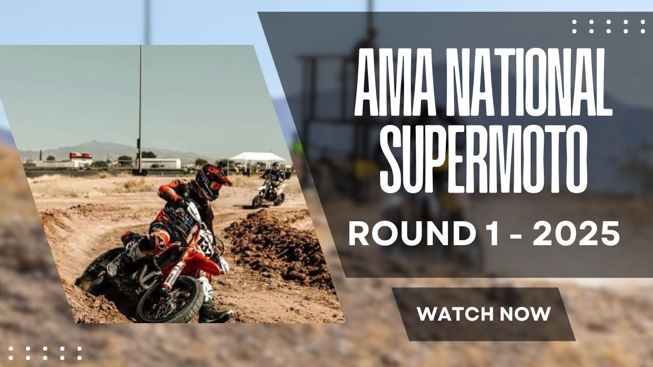 Round 1 - 2024 AMA National Supermoto - Tucson AZ - POV with Bronson ...