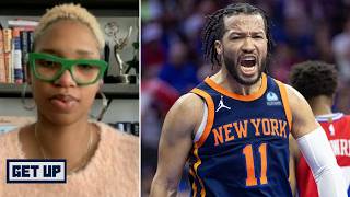 GET UP | "Knicks are best team left in playoffs" - Monica McNutt believes Brunson can win NBA Finals