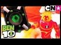 Бен 10 Игра | Каникулы Человека-огня, Хекса и Стим Смита| Игрушки Бен 10 | Cartoon Network