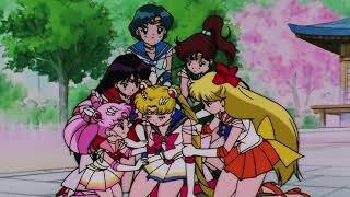 Sailor Moon Sailor Stars  Trasformazione In Eternal Sailor Moon