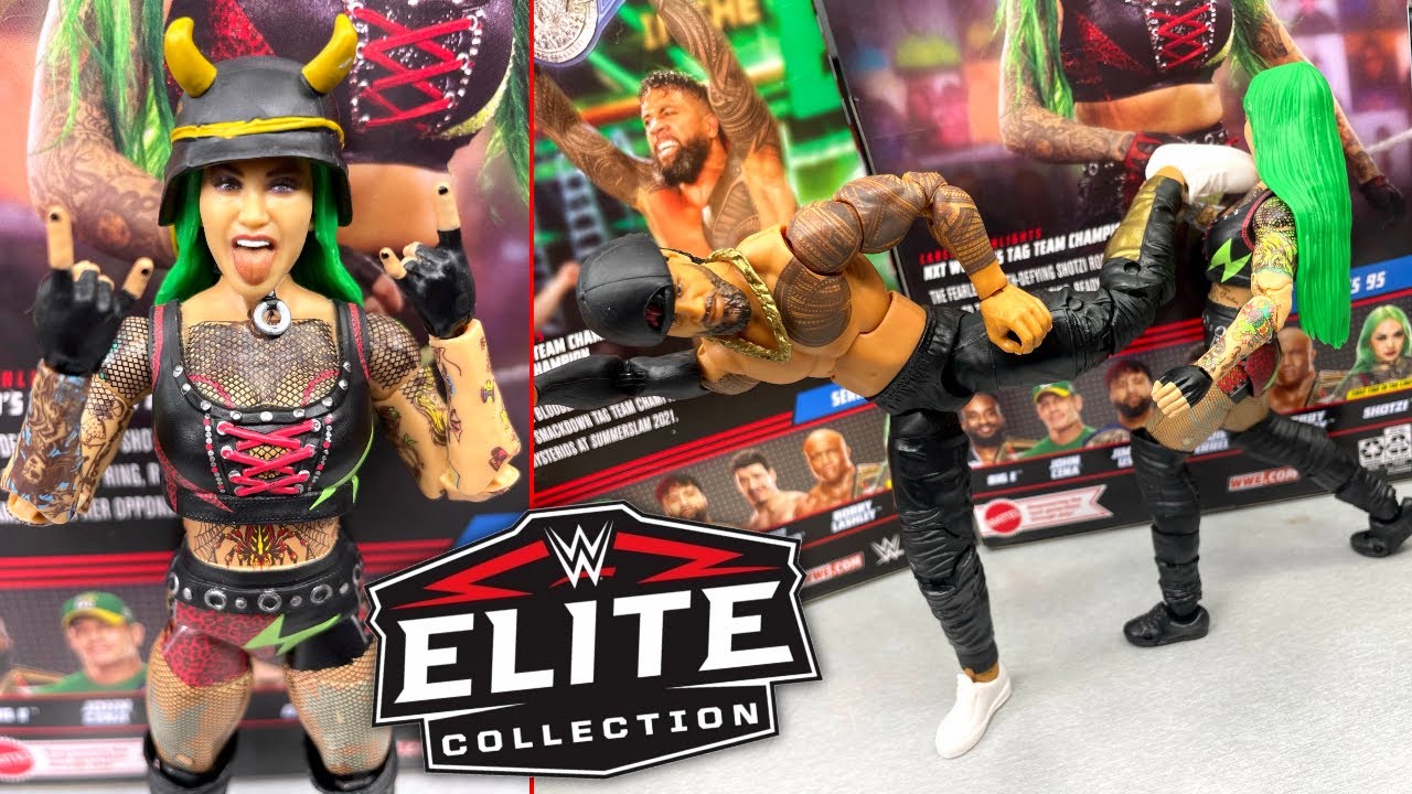 WWE Elite 95 - Complete Set of 6 WWE Toy Wrestling Action Figures by  Mattel! This set includes: Big E, John Cena, Jimmy Uso, Shotzi Blackheart,  Eddie Guerrero & Bobby Lashley!