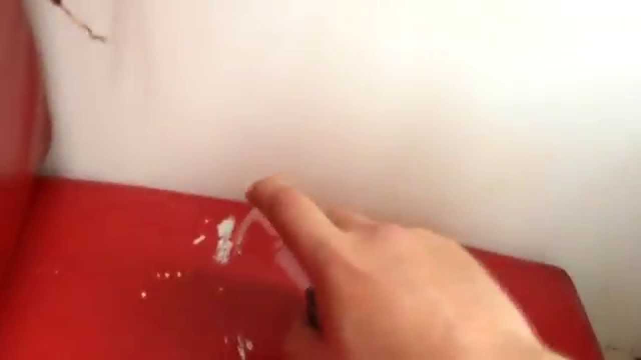 How To Remove Dried Paint From Vinyl Upholstery YouTube