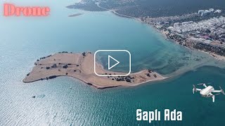 Saplı Ada | Didim Akbük | Drone Footage | 4K | Dji Mini 2