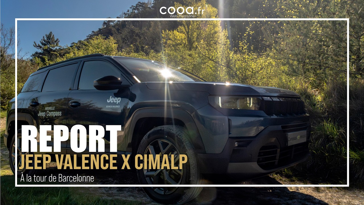 Une aventure outdoor avec Rémi de CIMALP à bord du nouveau Jeep Compass