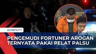 Fakta Pengemudi Fortuner Arogan, Pakai Pelat Palsu dan Bukan Anggota Polisi!