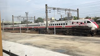 TEMU2000 Series Puyuma Limited Express Service 124 passing by near Dounan Station
