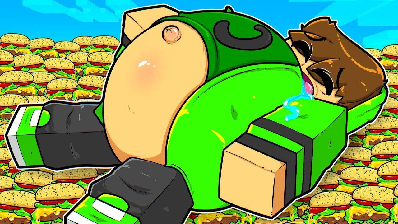 Я ЕМ 1 000 000 ЕДЫ в Minecraft!