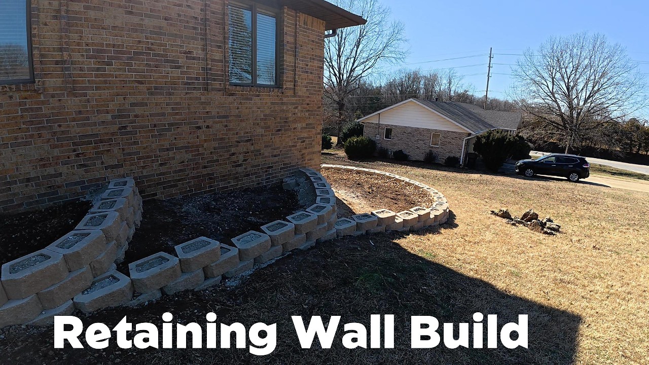 3 - Tier Retaining Wall Project / Transmission Broke Again?