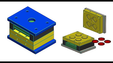 SOLIDWORKS Mold Design |  Solidworks Mold Tutoria