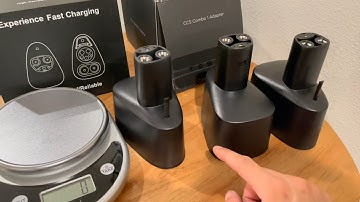 Vergelijking van Tesla CCS-adapters | OEM, Letron en Hansshow! Welke laadt sneller op: de 350 kW ...