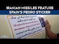 Iran Missiles Carry Sticker Of Spain's Pedro Sánchez In 'Message Strike'