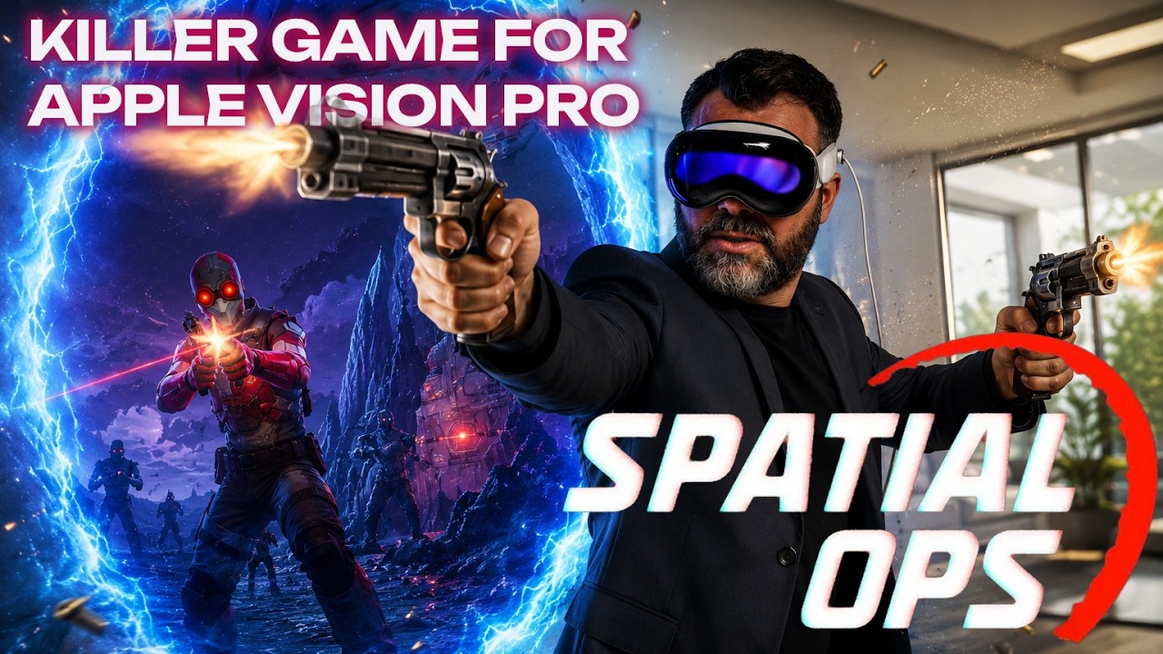 Killer Game for Apple Vision Pro | SPATIAL OPS - YouTube