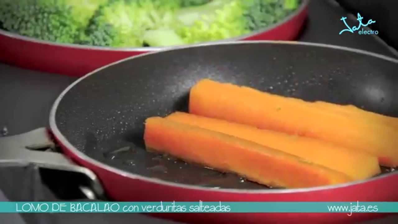 Receta Jata: Lomo de bacalao con verduritas salteadas. Fácil y sano. video phone beyonce mp3