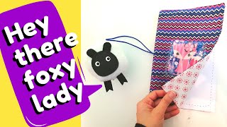 DIY Midori Traveler's Notebook Cover | Mini Sewing Machine | Super Easy Tutorial!