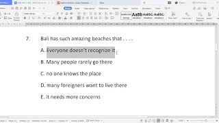 SOAL MID SEMESTER 1 BAHASA DAN SASTRA INGGRIS KELAS 12 NO.7