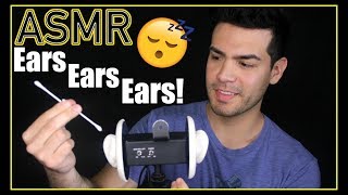 ASMR - Ears Ears Ears! Brushing & Personal Attention (Male Whisper for Sleep & Relaxation)