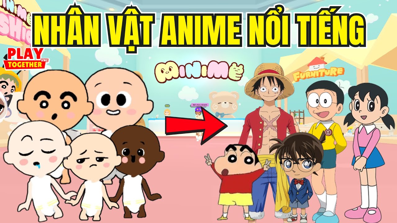 Play Together | Mình Phối Đồ Cho Minime Thành Nhân Vật Anime Nổi Tiếng ...