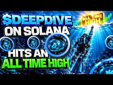 KOIN $DEEPDIVE DI SOLANA TELAH MENCAPAI HARGA TERTINGGI SEPANJANG MASA SEJAK PANGGILAN TERAKHIR!!!