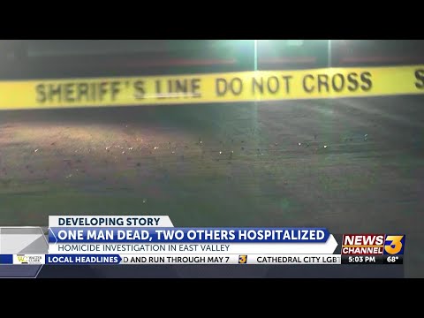 One man dead two others hospitalized after shooting in the East Valley