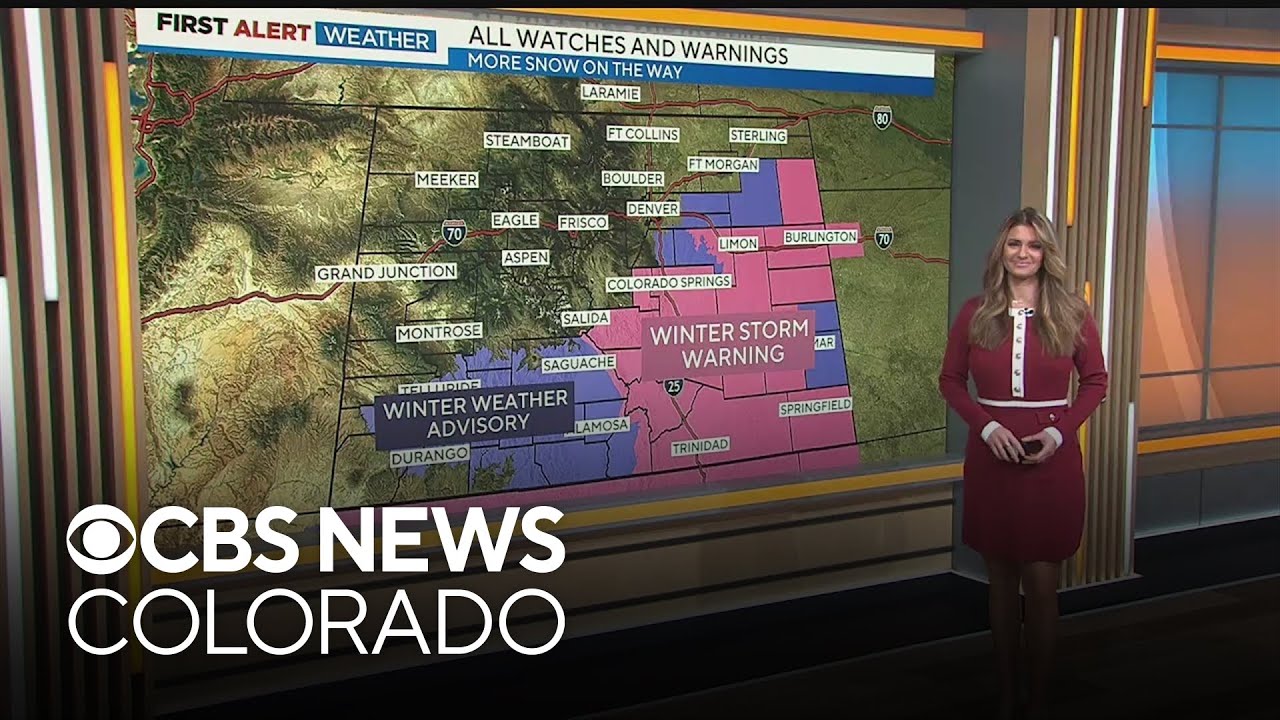 Light snow into Denver Thursday before another blast of snow on the way ...