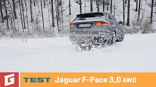 Jaguar F-Pace SUV TEST - NEW ENG SUBTITLES