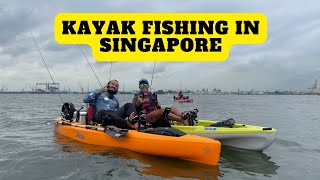 Grouper Fishing in Singapore on a Kayak | Soft Plastic Fishing | BerthSG screenshot 1