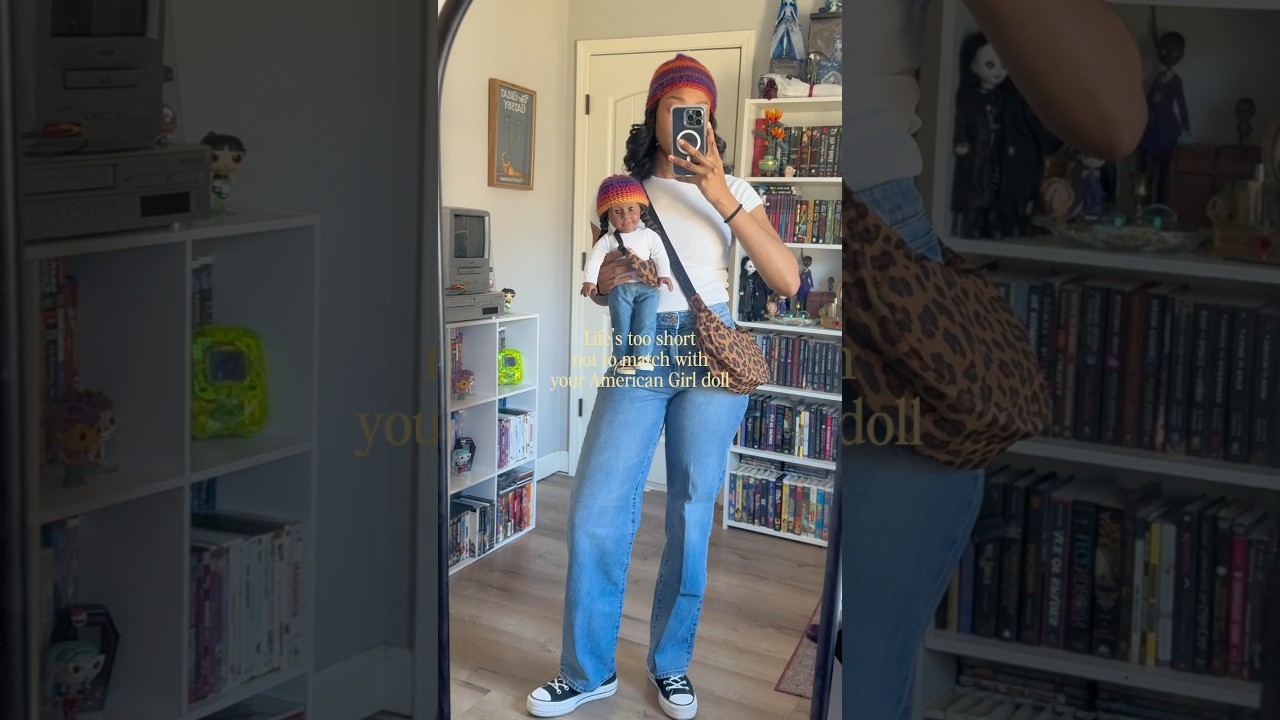 Life is too short not to match with your American girl doll ￼