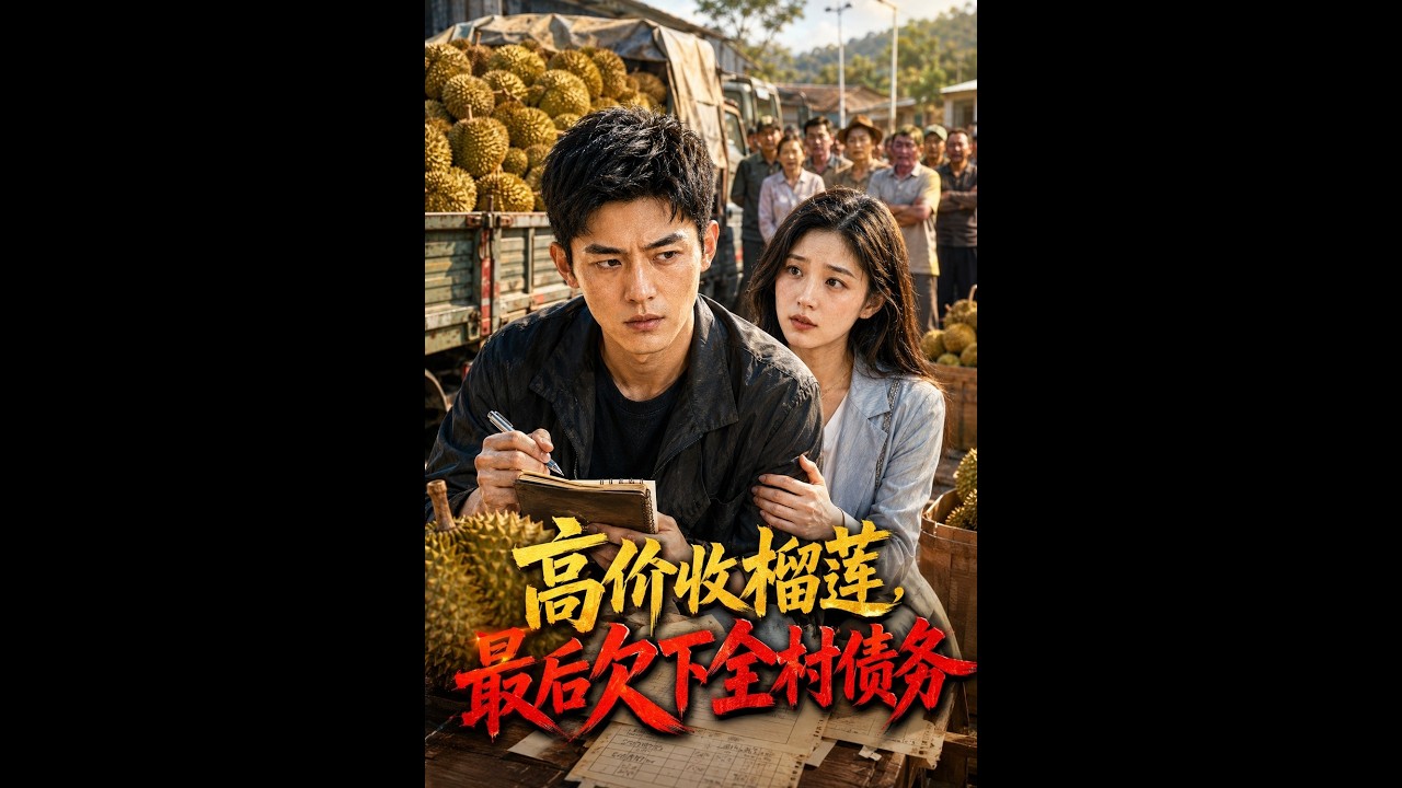 【一口气看完】《高价收榴莲，最后欠下全村债务》#短剧 #AI短剧 #逆袭 #drama #爽剧 #鲨鱼先生