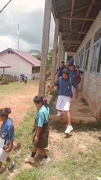 Pulang sekolah pelajar dikampung #trending #anaksma #shorts