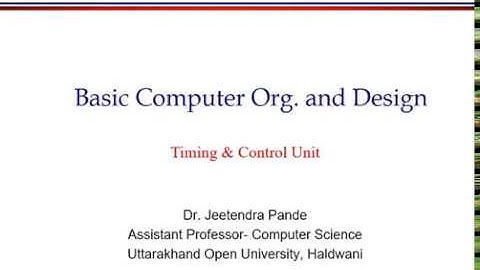 Computer System Architecture: Lecture 5 part 1