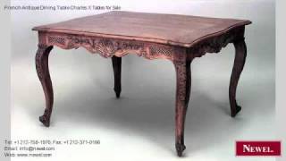 French Antique Dining Table Charles X Tables for Sale