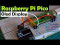 Module daffichage raspberry pi pico oled programmation micropython ssd1306 cran oled avec pi pico