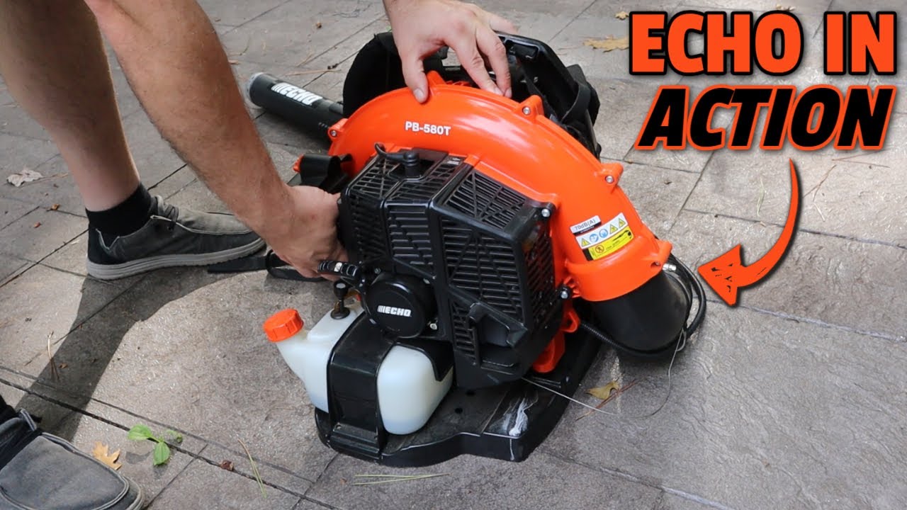 Best Back Pack Gas Leaf Blower Echo Blower Amazon Review! YouTube