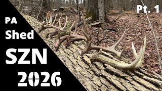 PA PUBLIC LAND Shed Hunting 2026 pt 1
